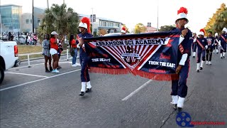 Abramson Sci Academy Marching To Joe Brown Stadium vs Douglass 2022 Homecoming [upl. by Teiv]