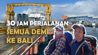 JAKARTA KE DENPASAR BALI CUMA 225 RIBU Tutorial backpackeran ke Bali via darat  AFIFF VLOG 27 [upl. by Brackett]