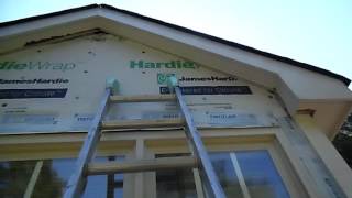 ReSiding A Dormer with Hardiplank Siding  RainGo Exteriors [upl. by Naz]