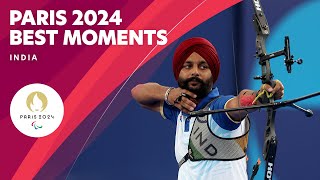 Best Moments  India 🇮🇳  Paris 2024 Paralympic Games ❤️💙💚 [upl. by Lew315]