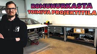 Iso Päivitys Projektitalliin Ja S13 Drifteriin [upl. by Anaujait]