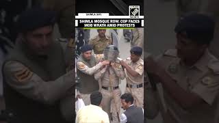 Shimla Mosque Row Policeman faces mob wrath amid protests over Sanjauli Masjid Controversy [upl. by Dionne]