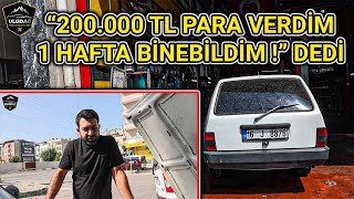 GALERİDEN YENİ ALDIĞI ARABA PİŞMAN ETTİ Tofaş Kartal 16 Yağa Su Karıştırmış  Motor Rektefiye [upl. by Veator]