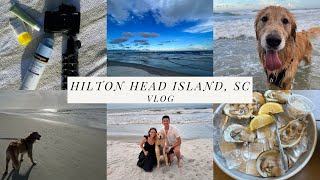 HILTON HEAD ISLAND VLOG DOG FRIENDLY RESORT FOOD RECS BEACH YOGA amp MORE [upl. by Sibley]