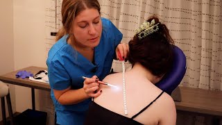 ASMR Real Person Chiropractic Exam with Nervoscope for Chronic Sharp Pains [upl. by Darlene651]