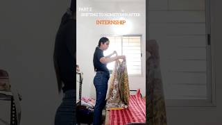 SHIFTING TO HOMETOWN AFTER INTERNSHIP shambhavisammy minivlog lawstudentlife amityuniversity [upl. by Arlette]