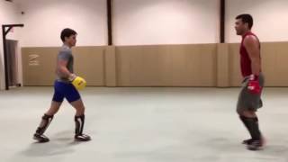 Lyoto Machida Teaches Karate [upl. by Leicester]