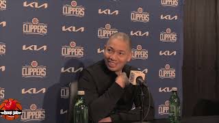 Ty Lue On Paul Georges Injury amp The Clippers Blowout Win 11999 Win Over The Kings HoopJab NBA [upl. by Gaige492]