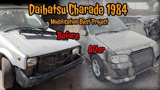 Daihatsu Charade 1984 Modified Project Complete [upl. by Dyche]