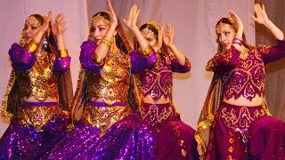 Mara Re Indian Dance Group Mayuri Russia [upl. by Eninnaej]