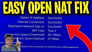 OPEN NAT TYPE FIX PS4 Nat type fixer in 3 MINUTES UNPATCHED PS5 Open nat type fix [upl. by Shenan]