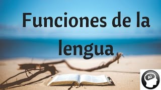 Funciones de la lengua informativa apelativa poética [upl. by Olva]