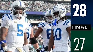 RICHARDSON FOR THE WIN I Indianapolis Colts vs New York Jets Recap [upl. by Inalan]