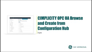 How to Browse and Create OPC UA points in CIMPLICITY [upl. by Epoillac]