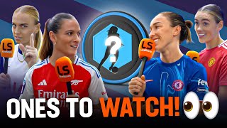 WSL stars give us their 2425 players to watch 🌟👀 LiveScore [upl. by Eiznek]