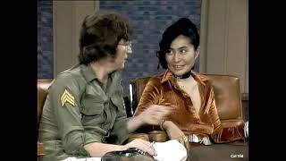 John Lennon and Yoko Ono Complete Dick Cavett Show Interviews 91171 and 92471 [upl. by Arihppas948]