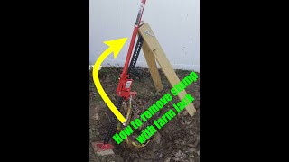 How To Save 2500 To Remove 20 Shrub and Tree Stumps with Farm Jack All By Myself In A Day [upl. by Yeldua]