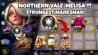 MELISA NORTHERN VALE CORE x VALE COMMANDER MAGICCHESSGOGOMAGICCHESSGAMEPLAY [upl. by Noraa968]