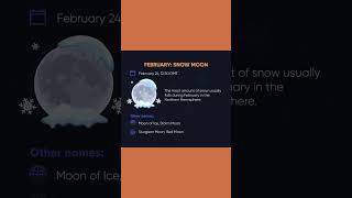 February 24 Snow Moon 1445 6  2024  2567 astronomy sky night fullmoon viral youtubeshorts [upl. by Malvin]