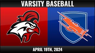 Vineland Varsity Baseball vs Millville  April 19th 2024 [upl. by Odlaumor518]