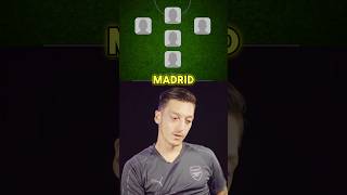 Ozil Picked His 5 A Side Team With Madrid Legends 😱🔥 efootball2024 efootball2025 shorts [upl. by Lertsek572]