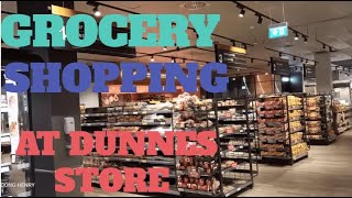 Grocery Shopping in Dublin Dunnes StoreLeopardstown Shopping Center [upl. by Nnelg]