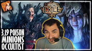 KRIPP’S 319 POISON MINIONS OCCULTIST BUILD  Path Of Exile [upl. by Yahsan]