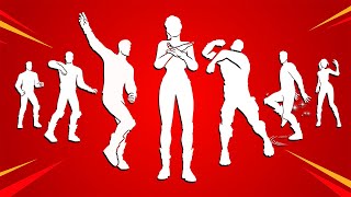 These Legendary Fortnite Dances Have Voices Point And Strut Im Out Smooth Slide [upl. by Tal]