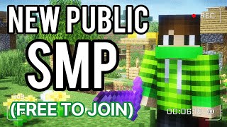 NEW BEST Public Minecraft SMP that you can play [upl. by Eednus]