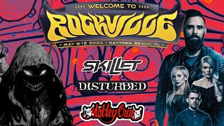 Disturbed skillet and Motley Crue  Welcome to Rockville 2024 [upl. by Yemarej]