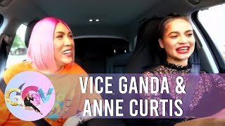 Vice Ganda and Anne Curtis have revelations in their LOL Trip  GGV [upl. by Ahsilam]