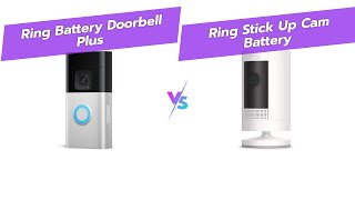 🔔 Ring Doorbell Plus vs Stick Up Cam 📹  Best Smart Security [upl. by Wilber]