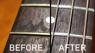 How to DEEP CLEAN your Fretboard  Full Tutorial [upl. by Orose824]