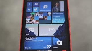 Windows Phone 81 New Features [upl. by Kassi203]