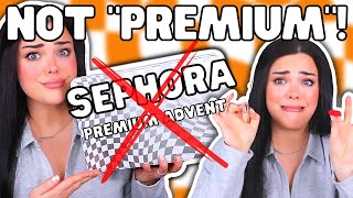 Sephora HOW IS THIS quotPREMIUMquot  Expensive Sephora Premium Advent Calendar Unboxing [upl. by Edmond]