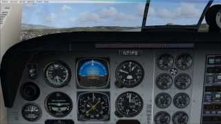 Flight Simulator X GPS and Autopilot Tutorial Beechcraft Baron 58 [upl. by Sokcin]