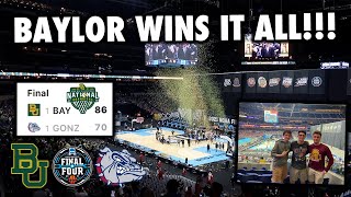 Baylor BEATS Gonzaga to WIN the National Championship INSANE DAY [upl. by Salzhauer]