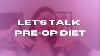 Lets Get Real About PreOp Dealing with Diet Anxiety and Staying Anchored [upl. by Idisahc]