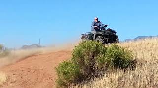 Bob riding 4 wheeler Aug 2014 [upl. by Murdoch]