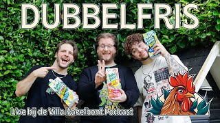 DubbelFris is Kanka Lekka RAP  Live bij de Villa Kakelbont Podcast  VillaKakelpodcast [upl. by Yatnuhs]