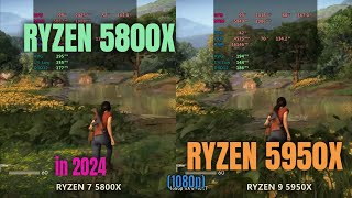 RYZEN 5800X vs RYZEN 5950x 2024 [upl. by Lesya299]