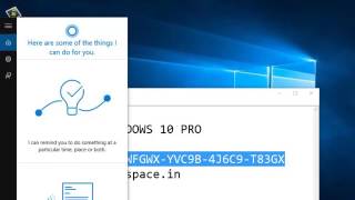 How To Activate Windows 10 Pro2017 [upl. by Nur]