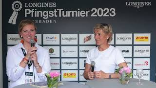 Longines PfingstTurnier 2023  Talk Mit Ingrid Klimke [upl. by Godiva]