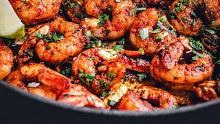 Blackened Shrimp 20 minute recipe [upl. by Ithaman]