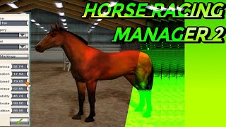 Horse Racing Manager 2 In English  2024 Horse Racing Games PC Day 1 [upl. by Oiramad748]