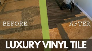 DIY LVT Flooring Installation Click Lock System Explained Easy to Follow TileBarNewYork [upl. by Erb]