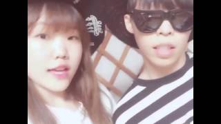 150707 AKMU Suhyun Instagram Update wChanhyuk [upl. by Pega]