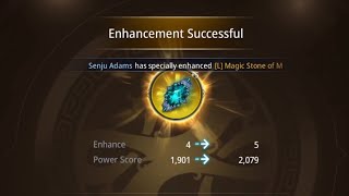 MIR4  5 Legendary Magic Stone  Upgrade Magic Stones [upl. by Heeley]