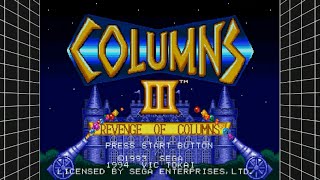 Columns III Revenge of Columns Gameplay [upl. by Muirhead]