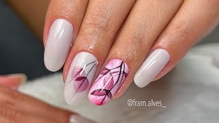 Live Cutilagem e esmaltação com películas 💅 [upl. by Hesler]